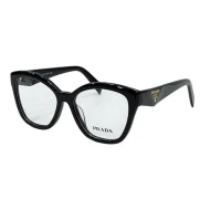 Оправа для очков Prada Rounded Square Form And Logo On Temples "Black"