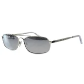 Солнцезащитные очки Balenciaga Aviator Shape And Thin Temples "Gray"