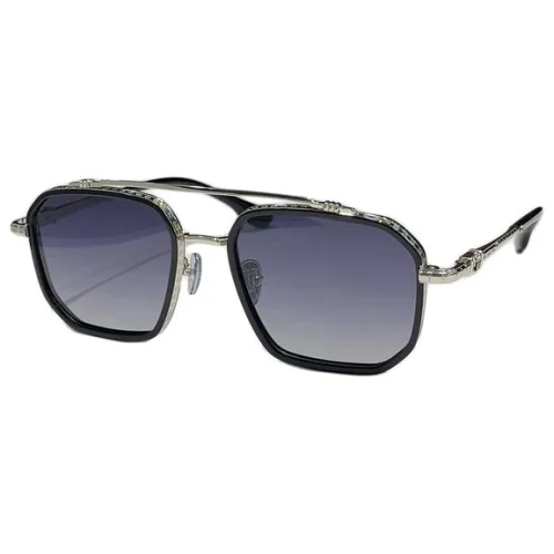Солнцезащитные очки Chrome Hearts Frame With Ornament "Black/Blue"