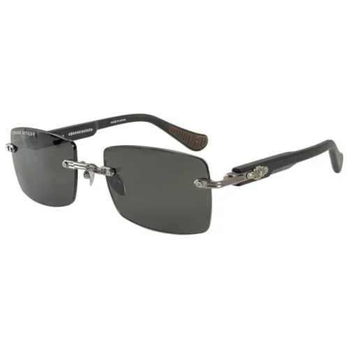 Солнцезащитные очки Chrome Hearts Rectangle Form Without Frame "Gray"