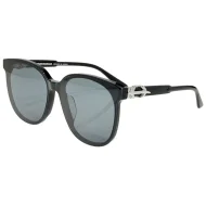 Солнцезащитные очки Chrome Hearts Temples Decorated By Symbol "Black"