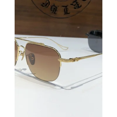Солнцезащитные очки Chrome Hearts Lenses Connect By Top Line "Brown" фото № 4 Солнцезащитные очки Chrome Hearts Lenses Connect By Top Line "Brown" фото № 4