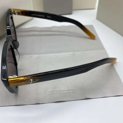 Солнцезащитные очки Gentle Monster Temples Decorated By Symbol "Brown/Black" фото № 6