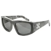 Солнцезащитные очки Off White Temples Decorated By Arrows "Gray"