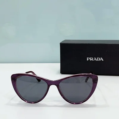 Солнцезащитные очки Prada Cat Eye Form With Thin Temples "Violet" фото № 2 Солнцезащитные очки Prada Cat Eye Form With Thin Temples "Violet" фото № 2