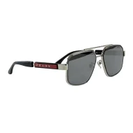 Солнцезащитные очки Prada Aviator Frame With Thin Temples And Logo "Black"
