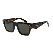 Солнцезащитные очки Prada Triangle Shaped Temples "Brown/Gray"