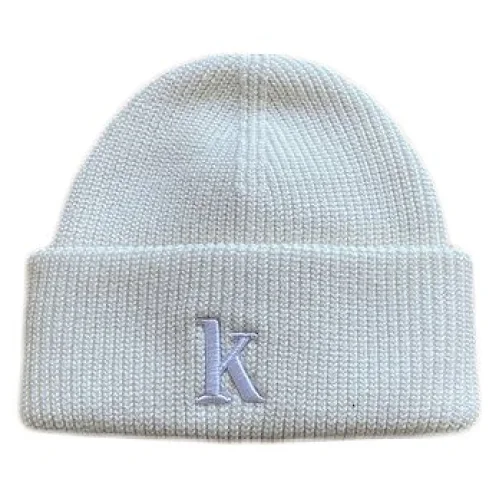 Шапка Kith Embroidered Logo "White"