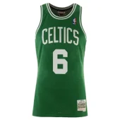 Баскетбольная Джерси NBA Boston Celtics №6 Bill Russell "Green"