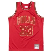 Баскетбольная Джерси NBA Chicago Bulls №33 Scottie Pippen "Red"