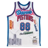 Баскетбольная Джерси NBA Big Sean X Detroit Pistons №88 Don Heinkel "White"