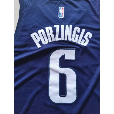 Баскетбольная Джерси Nike X NBA Dallas Mavericks 19-20 №6 Kristaps Porzingis "Blue" фото № 4 Баскетбольная Джерси Nike X NBA Dallas Mavericks 19-20 №6 Kristaps Porzingis "Blue" фото № 4