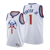 Баскетбольная Джерси Nike Denver Nuggets 21 №1 Porter Jr. "White"