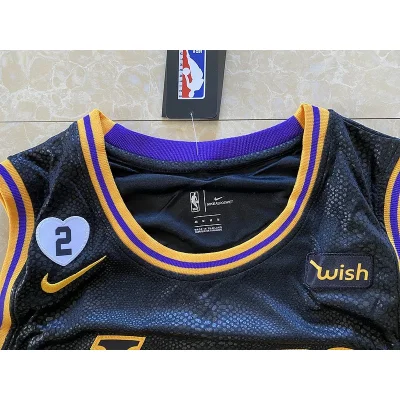 Баскетбольная Джерси Nike X NBA Los Angeles Lakers №24 Kobe Bryant "Blue/Black" фото № 8 Баскетбольная Джерси Nike X NBA Los Angeles Lakers №24 Kobe Bryant "Blue/Black" фото № 8