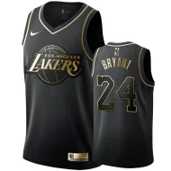 Баскетбольная Джерси Nike Los Angeles Lakers №24 Kobe Bryant With Logo "Black"