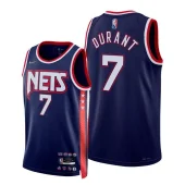 Баскетбольная Джерси Nike Brooklyn Nets 21-22 №7 Kevin Durant "Blue"