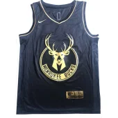 Баскетбольная Джерси Nike Milwaukee Bucks №34 Giannis Antetokounmpo "Black"