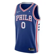 Баскетбольная Джерси Nike X NBA Philadelphia 76ers 21-22 №0 Tyrese Maxey "Blue"
