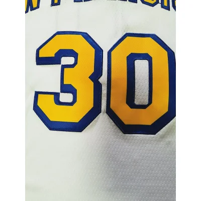 Баскетбольная Джерси Nike X NBA Golden State Warriors 19-20 №30 Stephen Curry "White" фото № 3