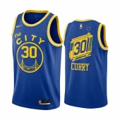 Баскетбольная Джерси Nike Golden State Warriors 20-21 №30 Stephen Curry "Blue"