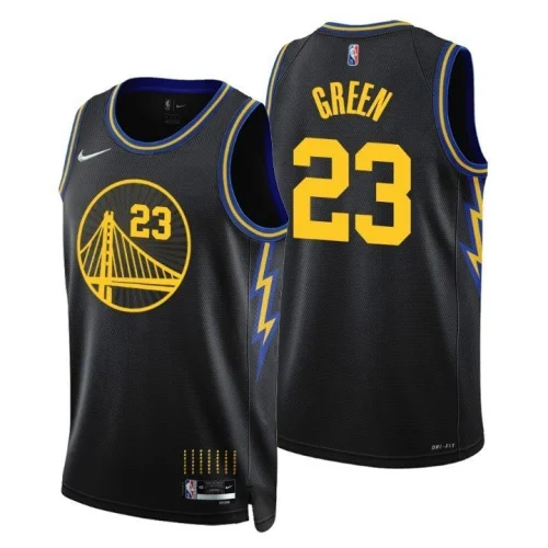 Баскетбольная Джерси Nike Golden State Warriors 21-22 №23 Draymond Green "Black"