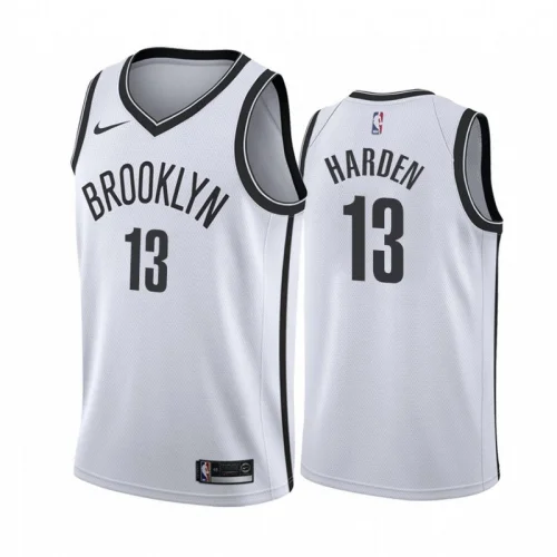 Баскетбольная Джерси Nike Brooklyn Nets 21 №13 James Harden "White"