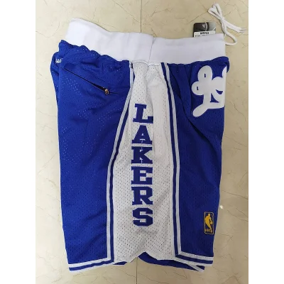 Баскетбольные Шорты Just Don Los Angeles Lakers "Blue" фото № 3