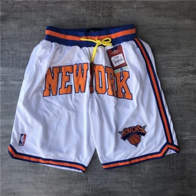 Баскетбольные Шорты Just Don New York Knicks "White" фото № 8