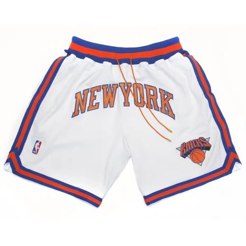 Баскетбольные Шорты Just Don New York Knicks "White"