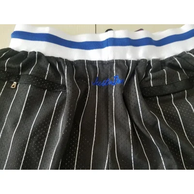 Баскетбольные Шорты Just Don Orlando Magic With Logo "Black" фото № 3