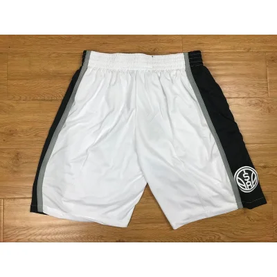Баскетбольные Шорты Nike San Antonio Spurs 17-18 "White" фото № 2