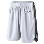 Баскетбольные Шорты Nike San Antonio Spurs 17-18 "White"