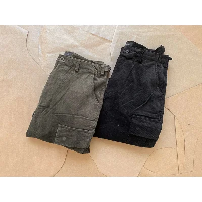 Джинсы Beams Cosiness "Khaki" фото № 5