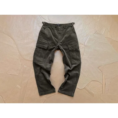 Джинсы Beams Cosiness "Khaki" фото № 8