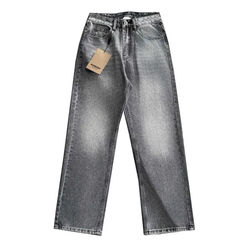 Джинсы Burberry Backside Light Brown Stripe Burberry "Gray"