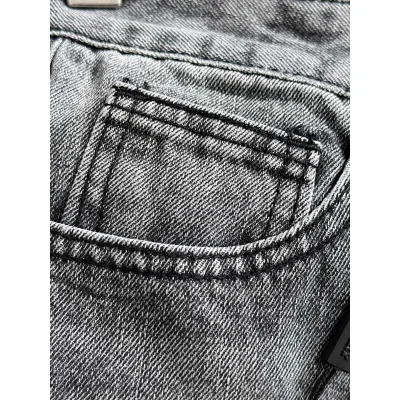 Джинсы Burberry Backside Light Brown Stripe Burberry "Gray" фото № 6