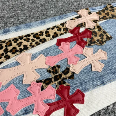 Джинсы Gallery Dept x Chrome Hearts Cross Colors "Denim" фото № 4 Джинсы Gallery Dept x Chrome Hearts Cross Colors "Denim" фото № 4