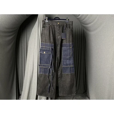 Джинсы Louis Vuitton Large Pockets "Blue/Gray" фото № 2