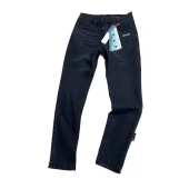 Джинсы Off White With Text Denim "Blue/Black"