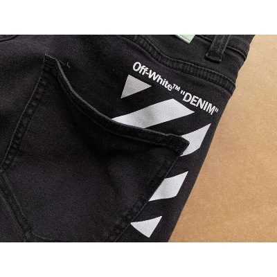 Джинсы Off White With A White Inscription From The Designer "Black" фото № 7 Джинсы Off White With A White Inscription From The Designer "Black" фото № 7