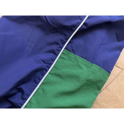 Штаны ADER Error X Maison Kitsune "Blue/Green" фото № 3