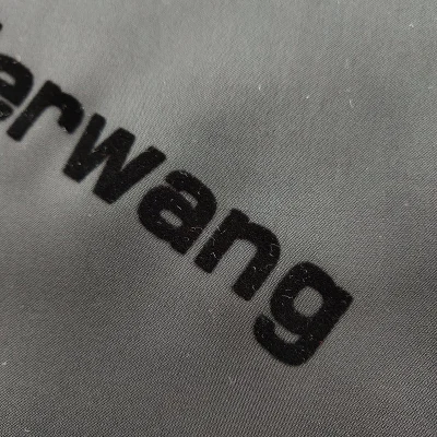 Штаны Alexander Wang Print Inscription "Black" фото № 3