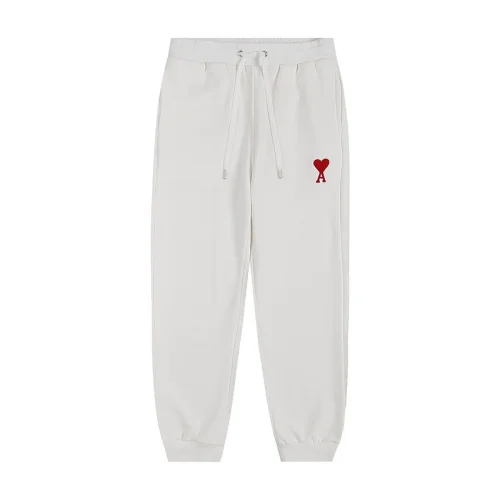 Штаны Amiri Monochrome Cotton With Logo "White"