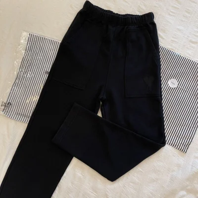 Штаны Amiri With Pockets And Logo "Black" фото № 3