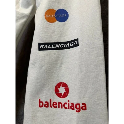 Штаны Balenciaga With Logos "White" фото № 3 Штаны Balenciaga With Logos "White" фото № 3