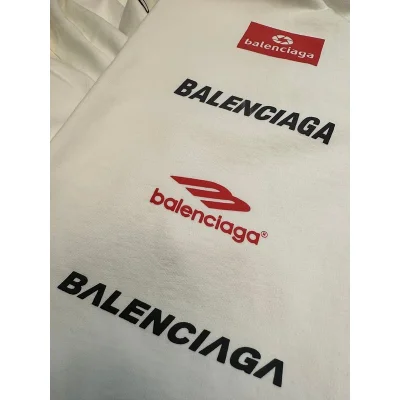 Штаны Balenciaga With Logos "White" фото № 8 Штаны Balenciaga With Logos "White" фото № 8