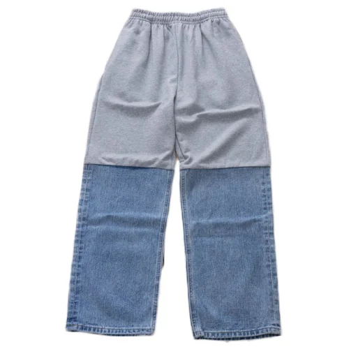 Штаны Balenciaga Patched Color Panels "Grey"