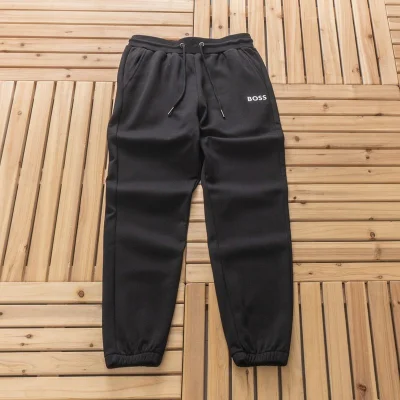 Джоггеры Boss Front Small Logo "Black" фото № 4