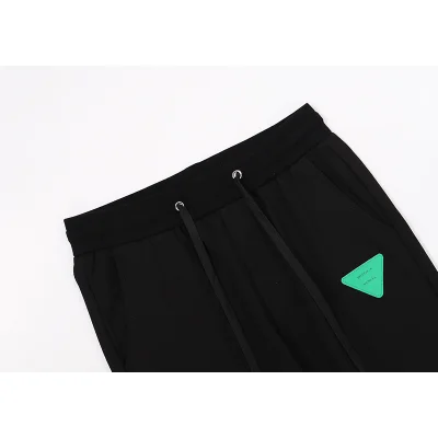 Штаны Bottega Veneta With Logo And Small Diamonds "Black" фото № 7