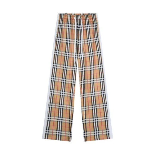 Штаны Burberry Flared Checkered "Brown/White"